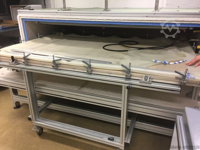 печь для ламинирования стекла ЭВА и ПВБ TEMA LPB 1220