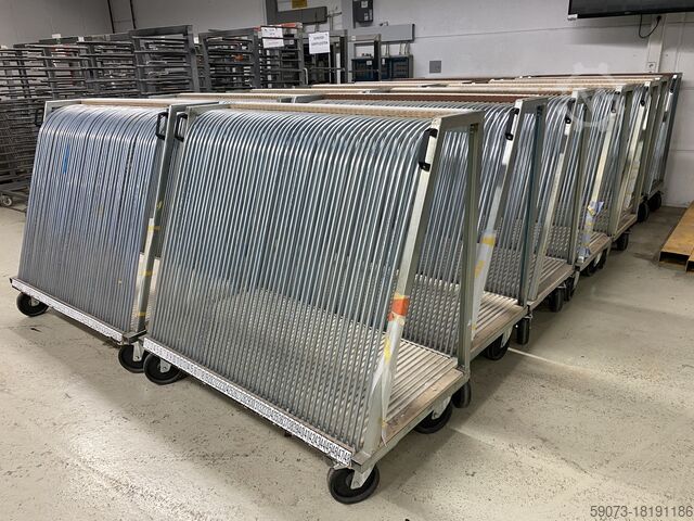 Тележка для вентилятора, тележка для сортировки стекла SMT Lager- und Transportsysteme 