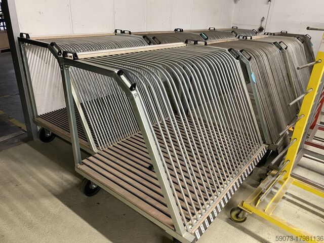 Тележка для вентилятора, тележка для сортировки стекла SMT Lager- und Transportsysteme 