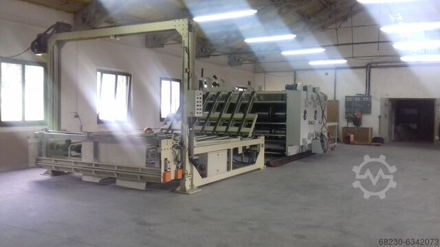 Слотер с принтером и укладчиком Keshenglong Carton Machinery LKYS-2400X1600B