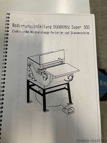 Переплетная машина Renz Super 500