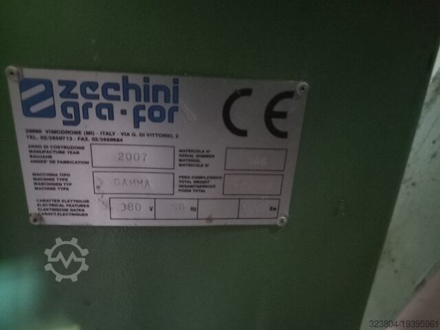 Машина для переплета книг Zechini Gamma gra.for