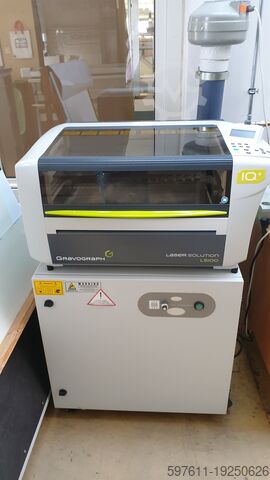 Гравировка лазером и резаком Gravograph Gravurlaser LS 100