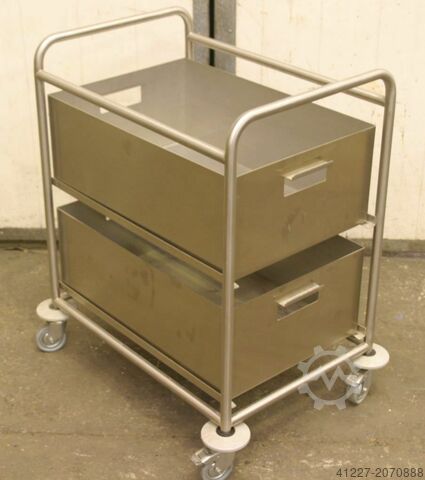 Двойной стол из нержавеющей стали Edelstahl 540/725/H800 mm
