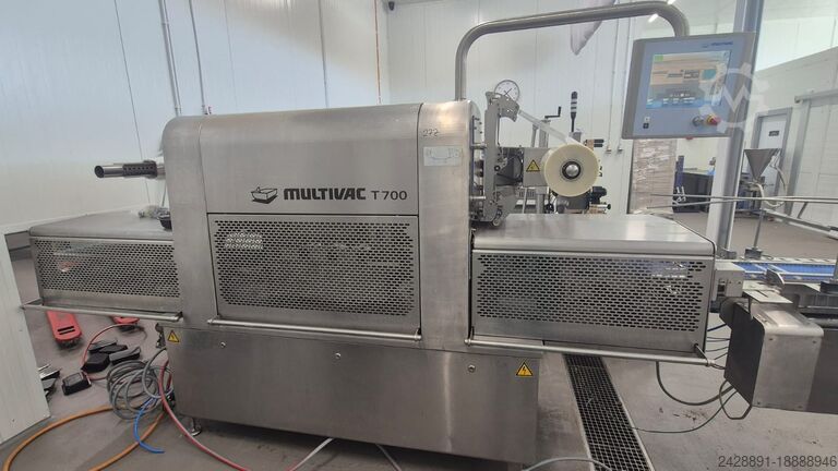 Упаковщик/запайщик лотков Multivac T-700