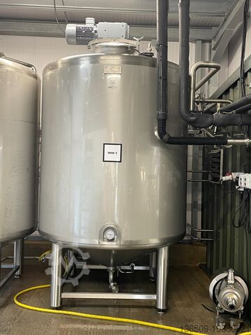 Рубашечные баки из нержавеющей стали 5 000 л Watly Engineering 5,000L Yogurt Tank