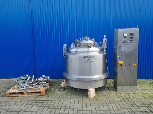 Сосуд под давлением BECOMIX B1 MV1000 A. Berents GmbH 