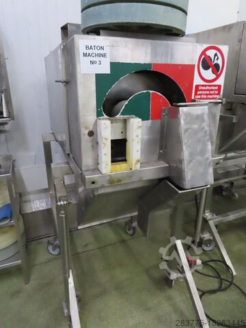 Машина для батонирования моркови Sormac Carrot baton machine WSM