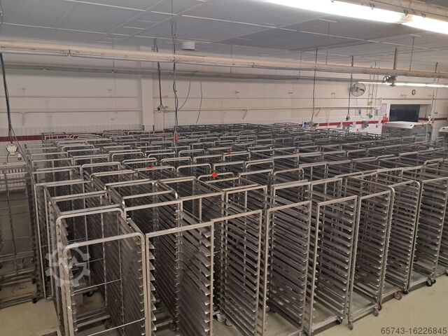 Тележки для пекарни, тележки для расстойки  58x78