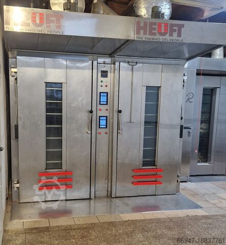 Тележечная печь Heuft VTR с термомасляной печью Heuft VTR Thermo Roll