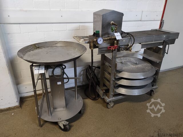 Стол, зерновая машина, линия валков  