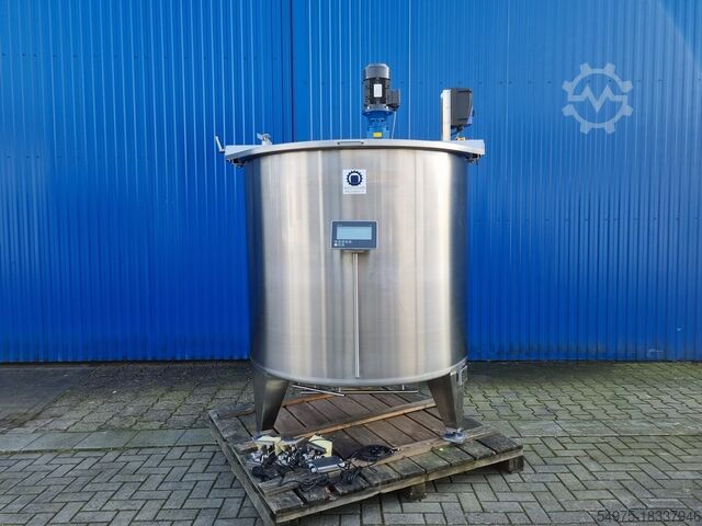Резервуар с мешалкой и баком с стержневой мешалкой Inox Behälter GmbH CILC2000RWS