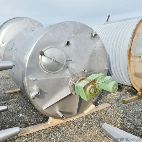 Цистерна объемом 8000 литров из V2A  