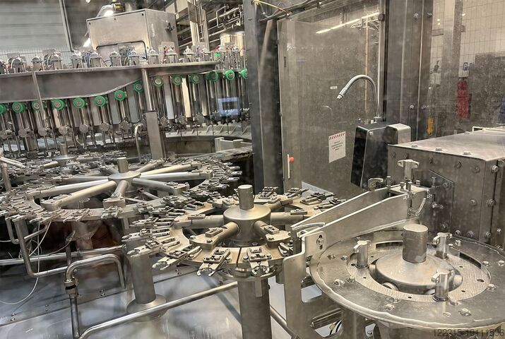 Машина для наполнения под давлением Krones Sensometic VP-I-PET 144-126 (1999) Krones Druckfüller