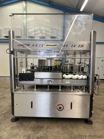 Gernep Labetta 4/3/12 784 2A 3SK Этикетировочная машина с холодным клеем/мокрым клеем (2004) Gernep Kaltleim / Nassleimetikettierer