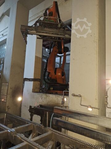 Kuka KR 200/1 с разгрузчиком/депалетизатором KR C1 (1999) Kuka Entlader / Depalettierer
