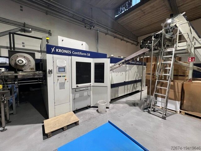 машина для производства напитков Bottling Krones Bottling Blow Moulding Contiform S8