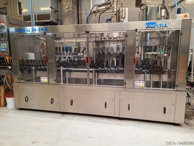 машина для производства напитков Bottling Corfill Bottling Monoblock isobaric Sparkling