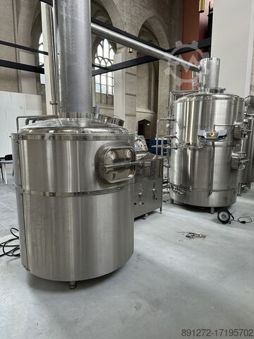 Пивоварня Labu с тремя емкостями Labu Brew block 7,5/15HL, 10/20HL Whirlpool