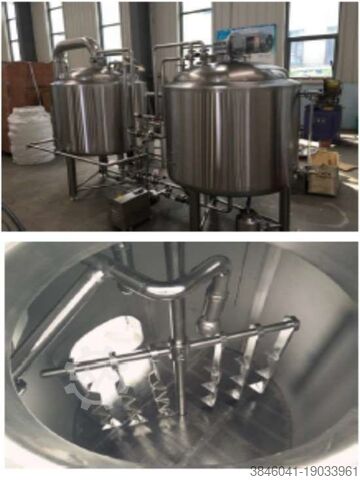 пивоварня, пивоваренный завод Jinan Cassman Machinery Co.,Ltd 2BBL brewing system