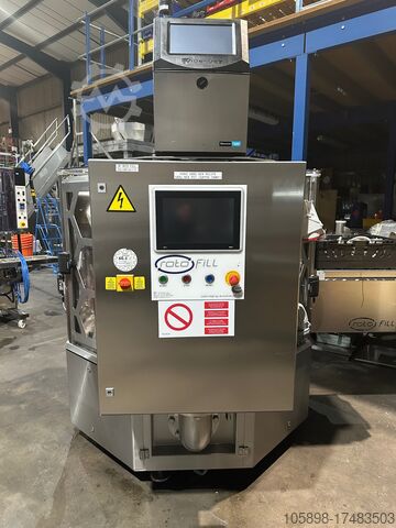 2019 Автоматическая машина для наполнения и запечатывания горшков. Packaging Automation Ltd. PA ROTOFILL