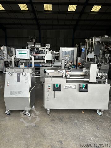 Линия перекрутки (2017) и резки (2020) колбасных изделий Vemag LPG 208 Servo and TM203