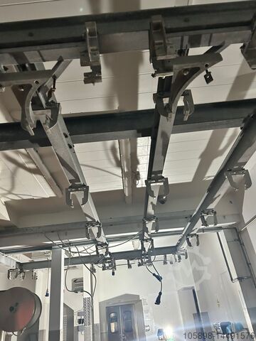 Двухколейная система мясных рельсов из сплава Rails Twintrack meat rail system