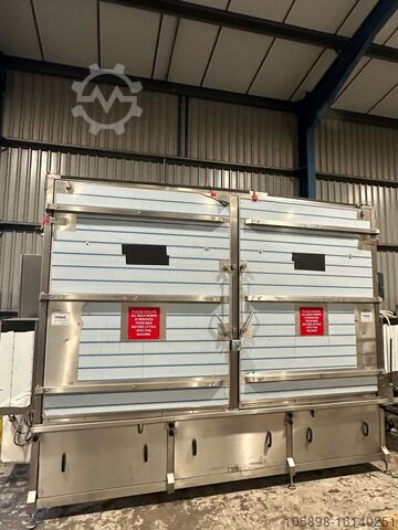 Совершенно новые долавы и мойки для бункеров IWM Industrial Washing Machines Dolav and tote bin washer