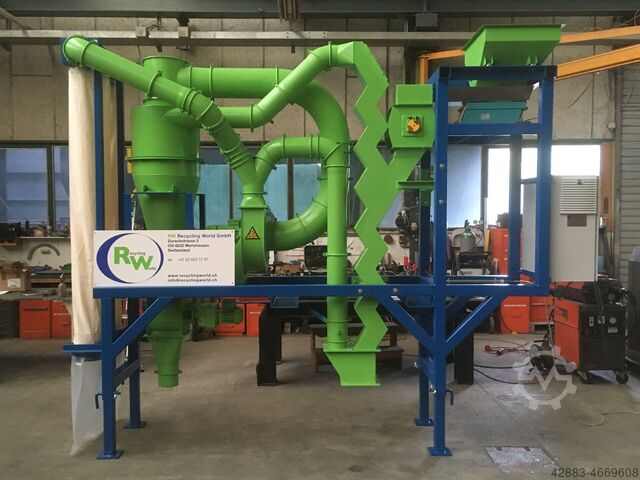 переработка зерна RW Recycling World ZZS 200-15-SM Semi Mobile ZZS Anlage