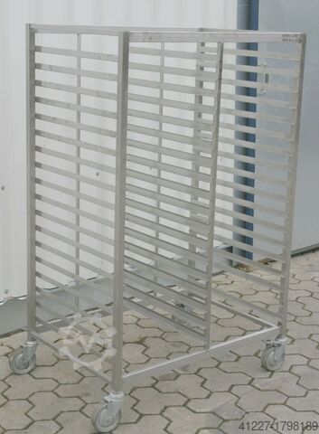 Тележка с полками из нержавеющей стали Edelstahl 1010/690/H1600 mm