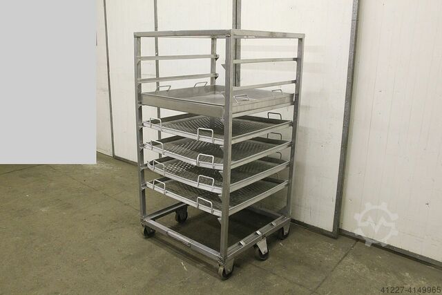 Тележка-тележка из нержавеющей стали Edelstahl Typ 1015/950