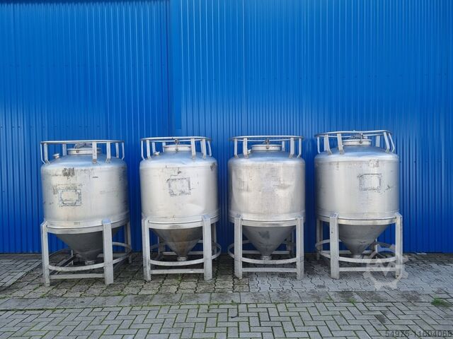 Контейнер из нержавеющей стали /силос/бак  10742