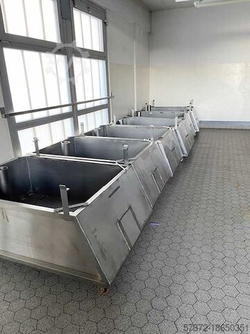 Тележка из нержавеющей стали  