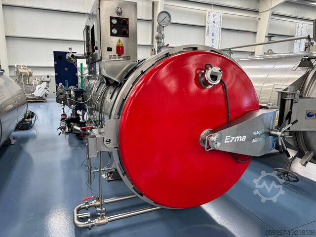 ГОРИЗОНТАЛЬНАЯ РЕТОРТА EZMA, 6 КОРЗИН EZMA H14006J/1P