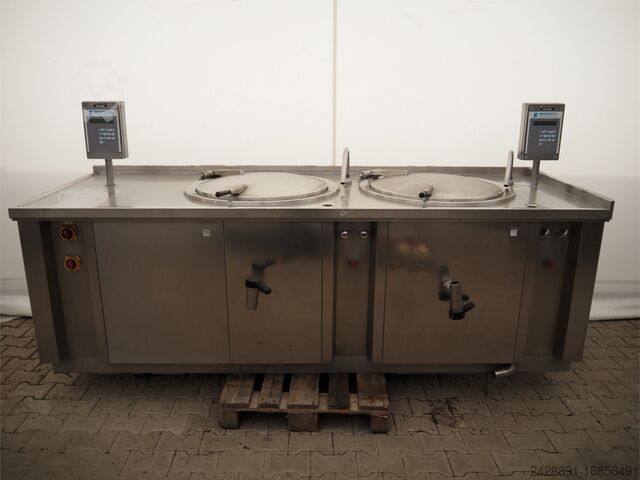 Двойной кипятильник с мешалками Sanamij Kookketel