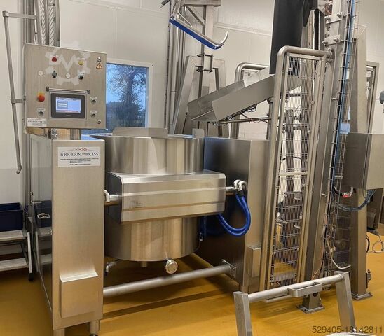 Опрокидывающаяся кастрюля объемом 400 л Brouillon Process 884-H-EAU