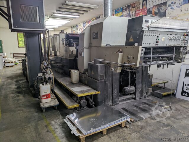 Офсетная печатная машина MAN Miller TP104/5c+LC