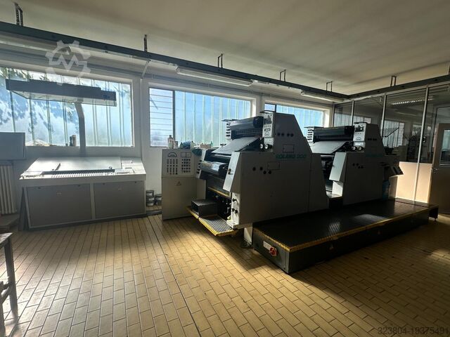 Офсетная печатная машина MAN Roland 204 TOB