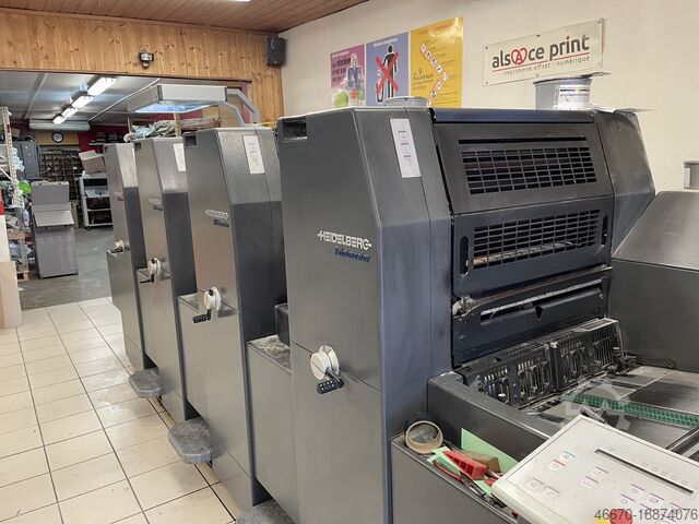 ЛИСТОВАЯ ОФСЕТНАЯ ПЕЧАТНАЯ МАШИНА Heidelberg PM52-4