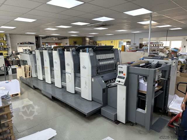 Офсетная печатная машина Ryobi 755G S-5-F LED-UV