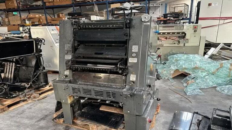 1 цвет Heidelberg GTO 46 with N+P
