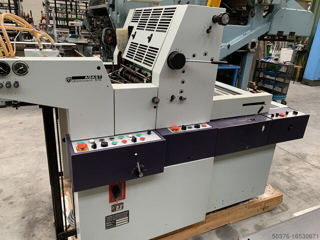 Малоформатный офсет 37 x 52 см нумерация перфо ADAST Dominant 515 NP