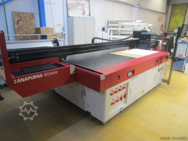 ПЛАНШЕТНЫЙ УФ-ПРИНТЕР ШИРОКОФОРМАТНОЙ ПЕЧАТИ AGFA ANAPURNA M2540 FB