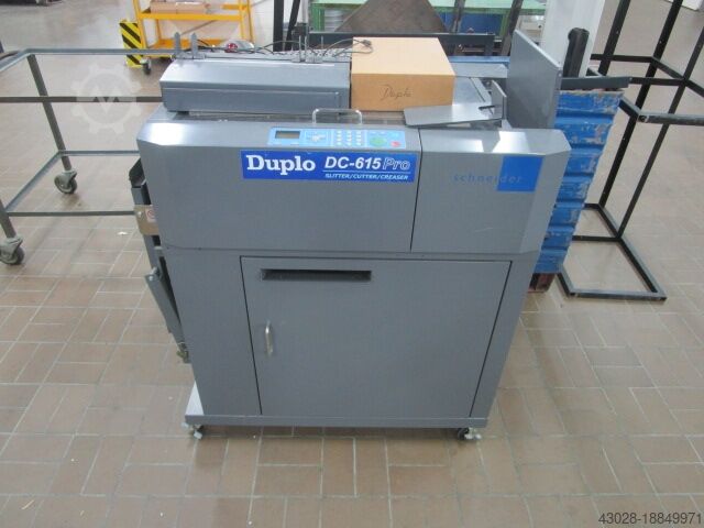ФИНИШЕР ДЛЯ ЦИФРОВОЙ ЦВЕТНОЙ ПЕЧАТИ DUPLO DC-615 PRO (nur  schneiden)