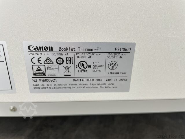 буклетный триммер Canon Booklet Trimmer F1 for div. Canon imagePress