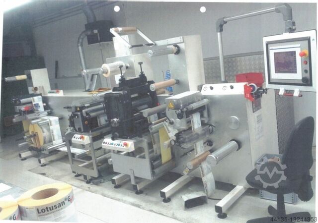 FGT Graphic Machinery - Labelfinisher Leomat Digitakt 330 SFR (Slitter/Rew./Flexo/Lam