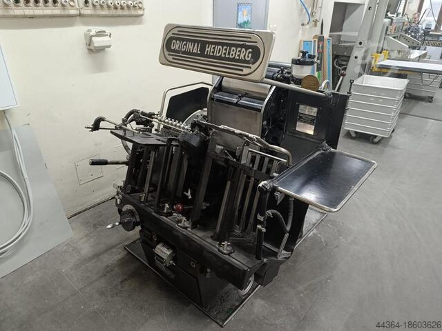 Letterpress Heidelberg OHT - T