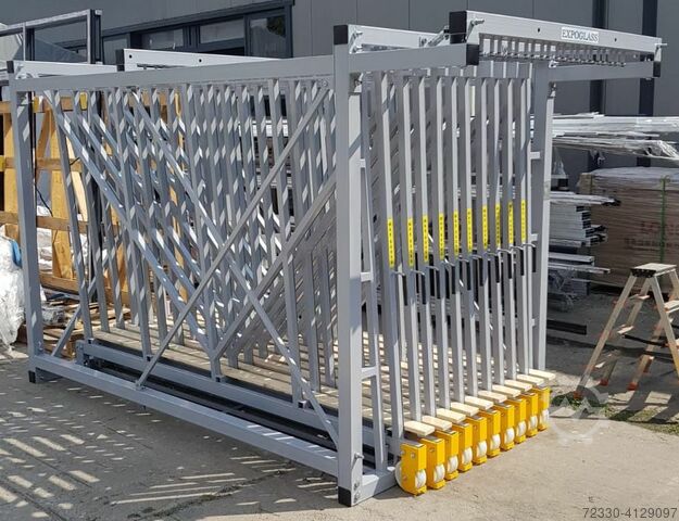 Sklad / stellazh vydvigayetsya na steklo EXPOGLASS ® M80 - 10 S