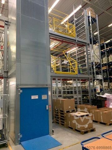 800 м² Складская платформа Schäfer R3000 3-этажная 800 m² Lagerbühne Schäfer R3000  3-stöck 3 Stock Fachbodenanlage Schäfer