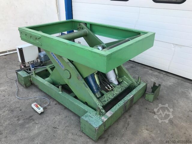 Ножничный подъемный стол с гидроприводом TREPEL - L. A. VAN EIJLE & Co. 